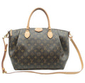 Louis Vuitton Turenne Brown Monogram Canvas Satchel Bag