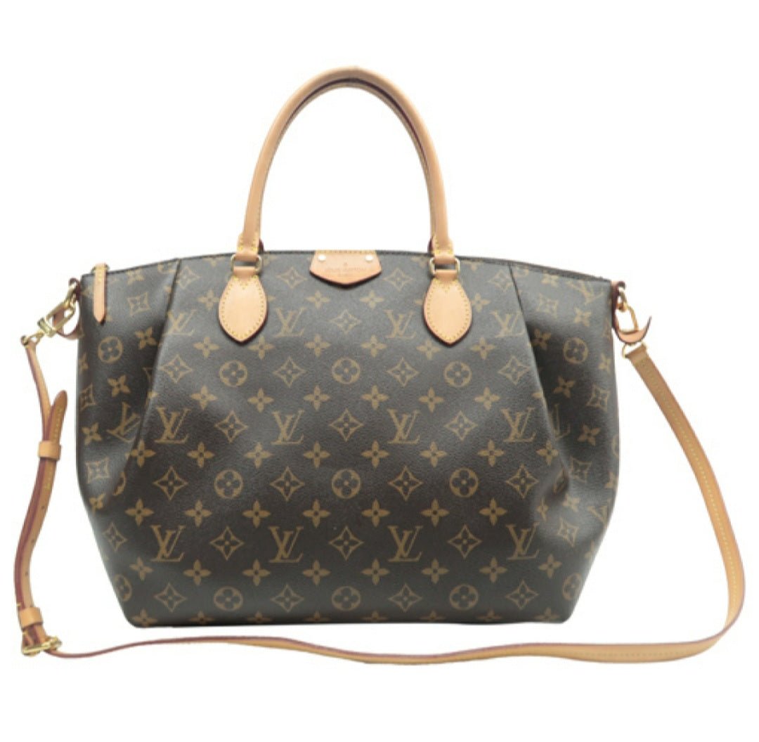 Louis Vuitton Turenne Brown Monogram Canvas Satchel Bag
