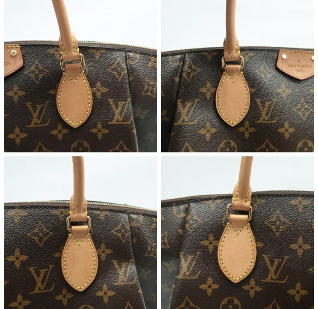 Louis Vuitton Turenne Brown Monogram Canvas Satchel Bag