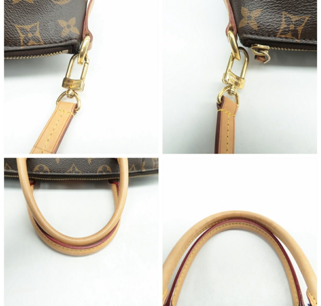 Louis Vuitton Turenne PM Brown Monogram Canvas Satchel