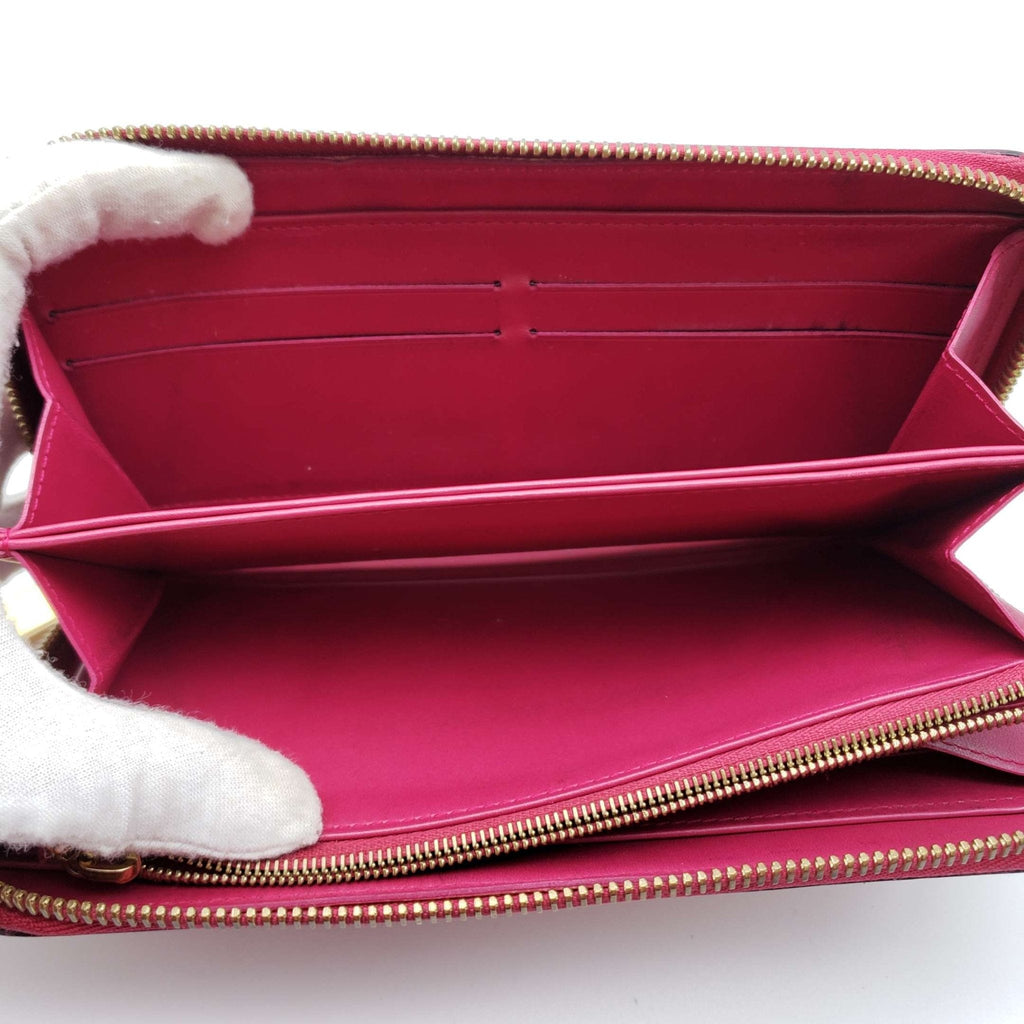 Louis Vuitton Vernis Enamel Leather Zippy Wallet