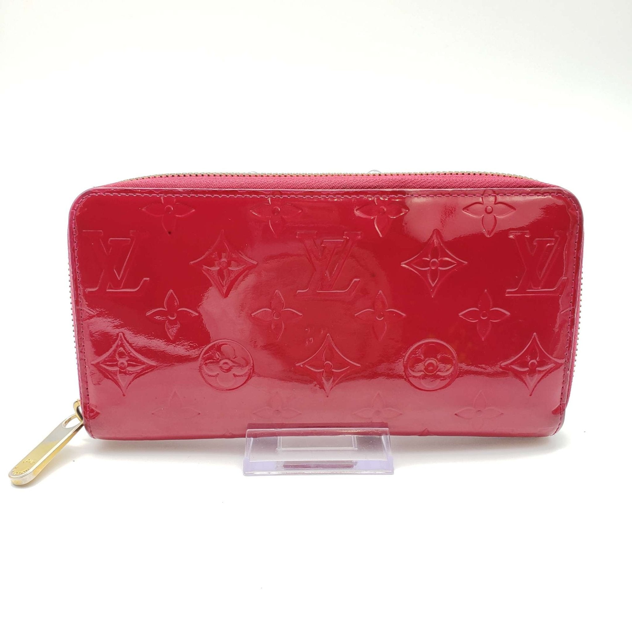 Louis Vuitton Vernis Enamel Leather Zippy Wallet