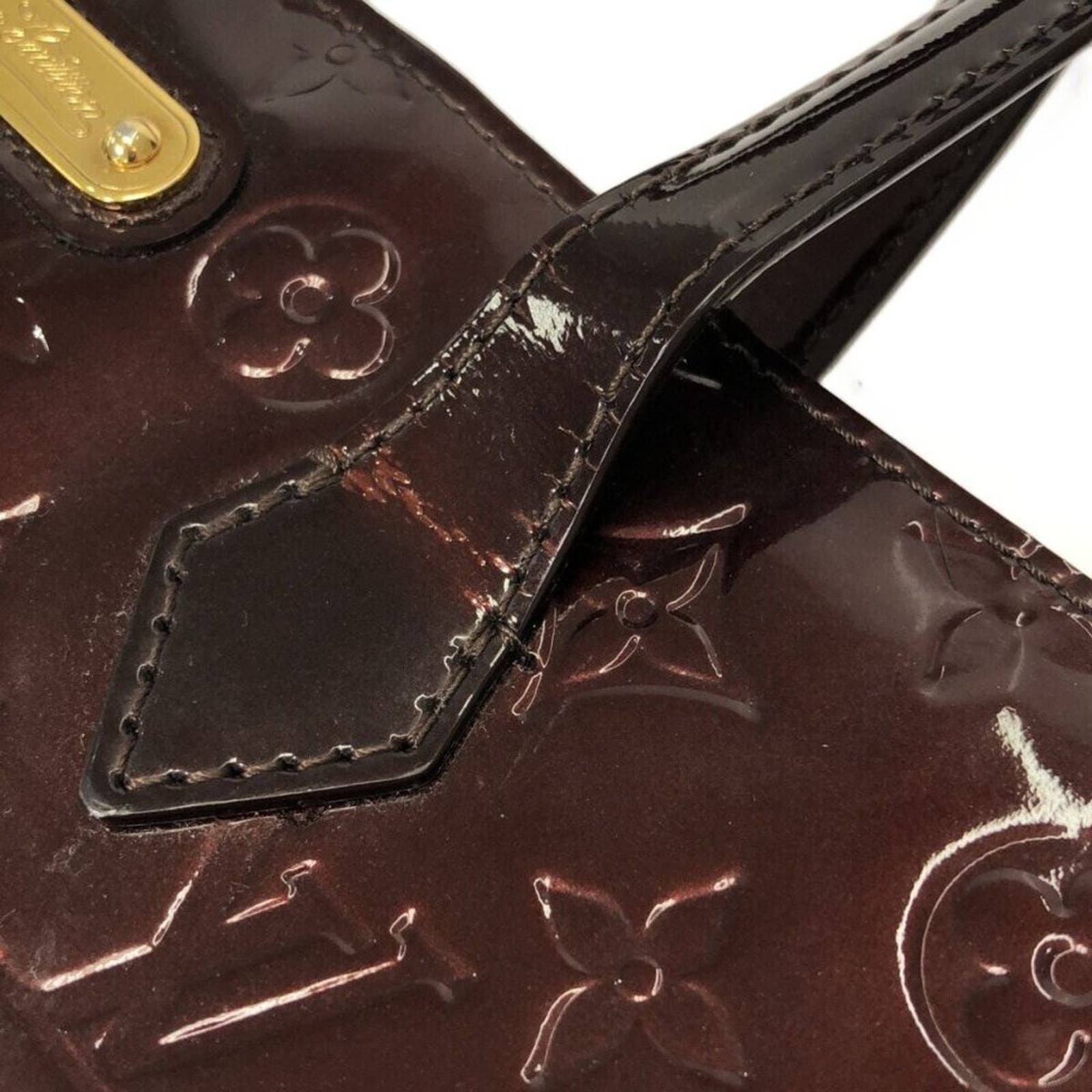 LOUIS VUITTON Wilshire MM Amarante Monogram Tote Bag