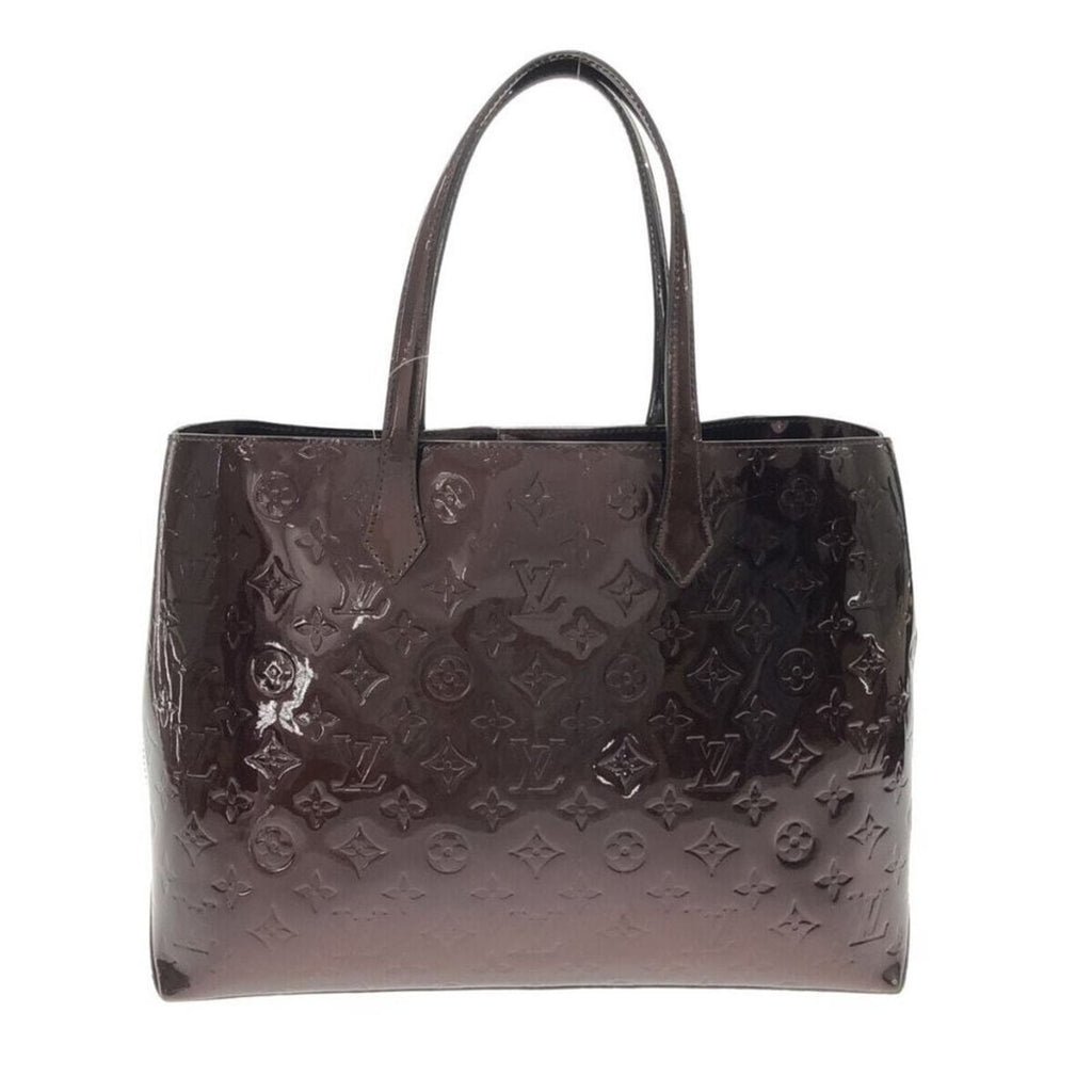 LOUIS VUITTON Wilshire MM Amarante Monogram Tote Bag