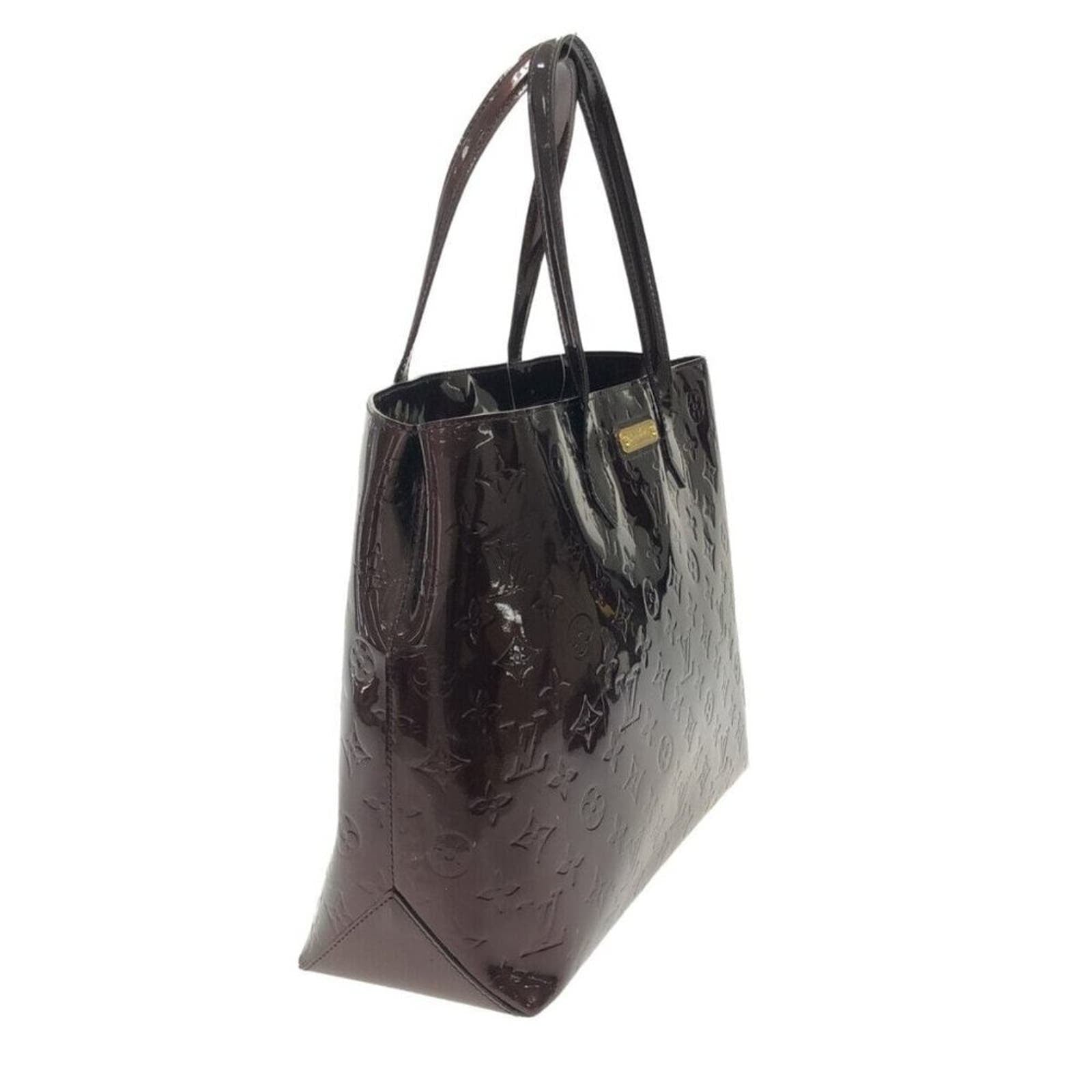 LOUIS VUITTON Wilshire MM Amarante Monogram Tote Bag