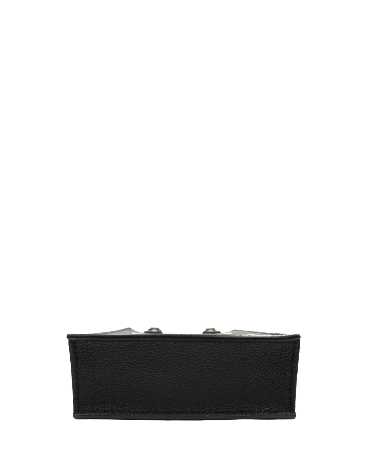 Monogram Giant Empreinte Petit Sac Plat Black, Beige