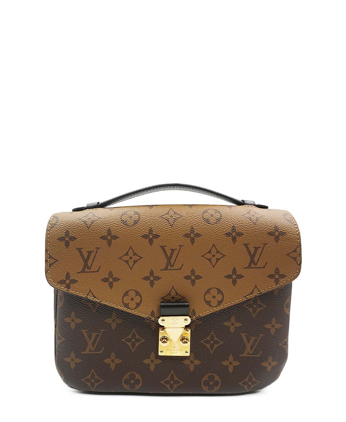 Monogram Reverse Canvas Pochette Metis Brown
