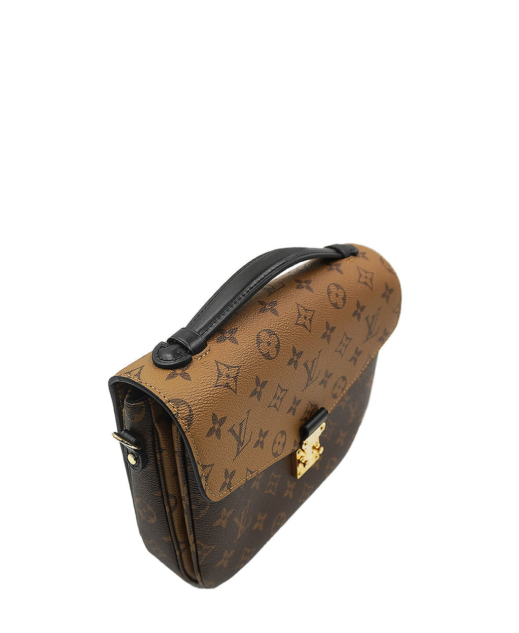 Monogram Reverse Canvas Pochette Metis Brown
