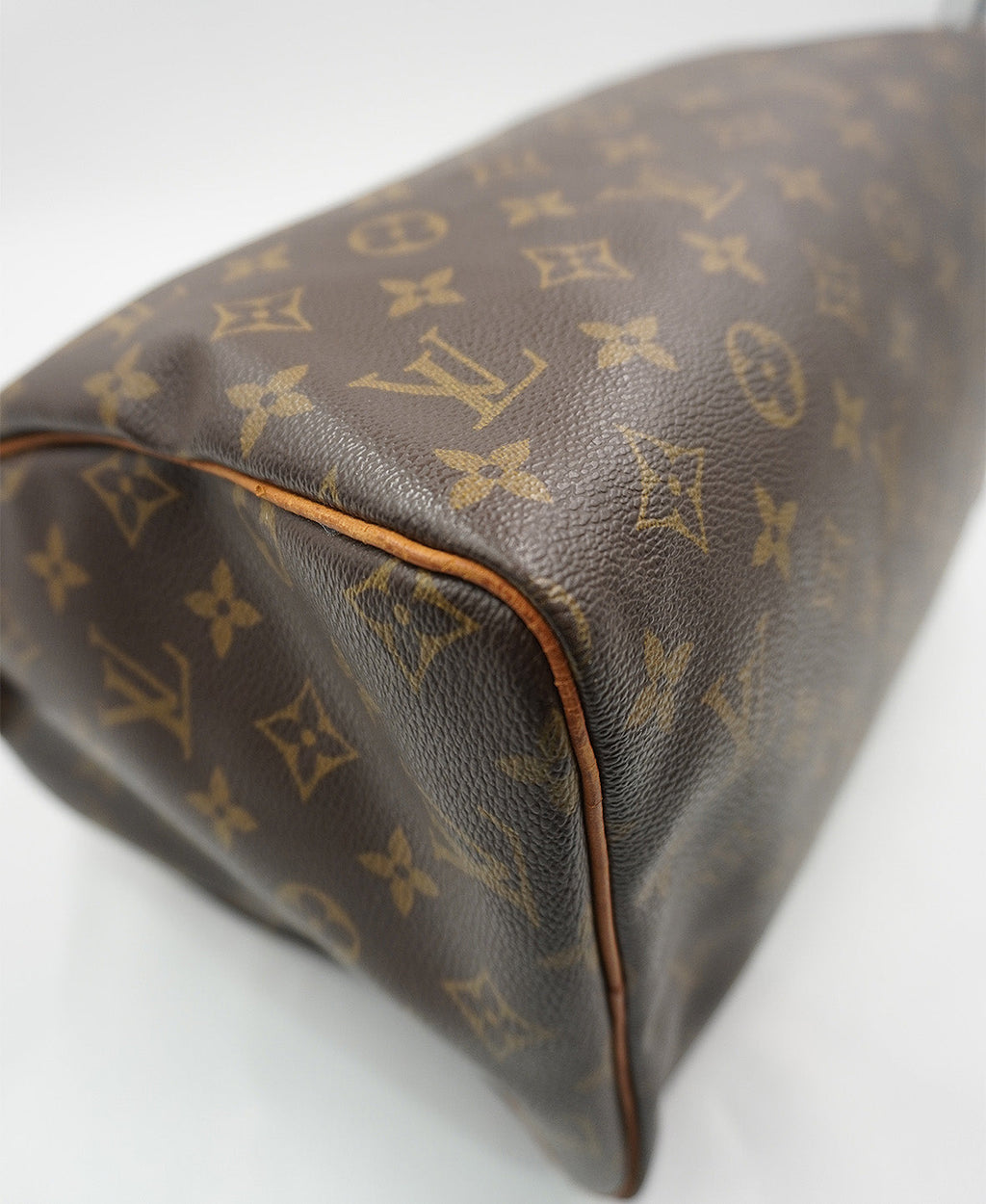 Monogram Speedy Bandouliere 30 Brown