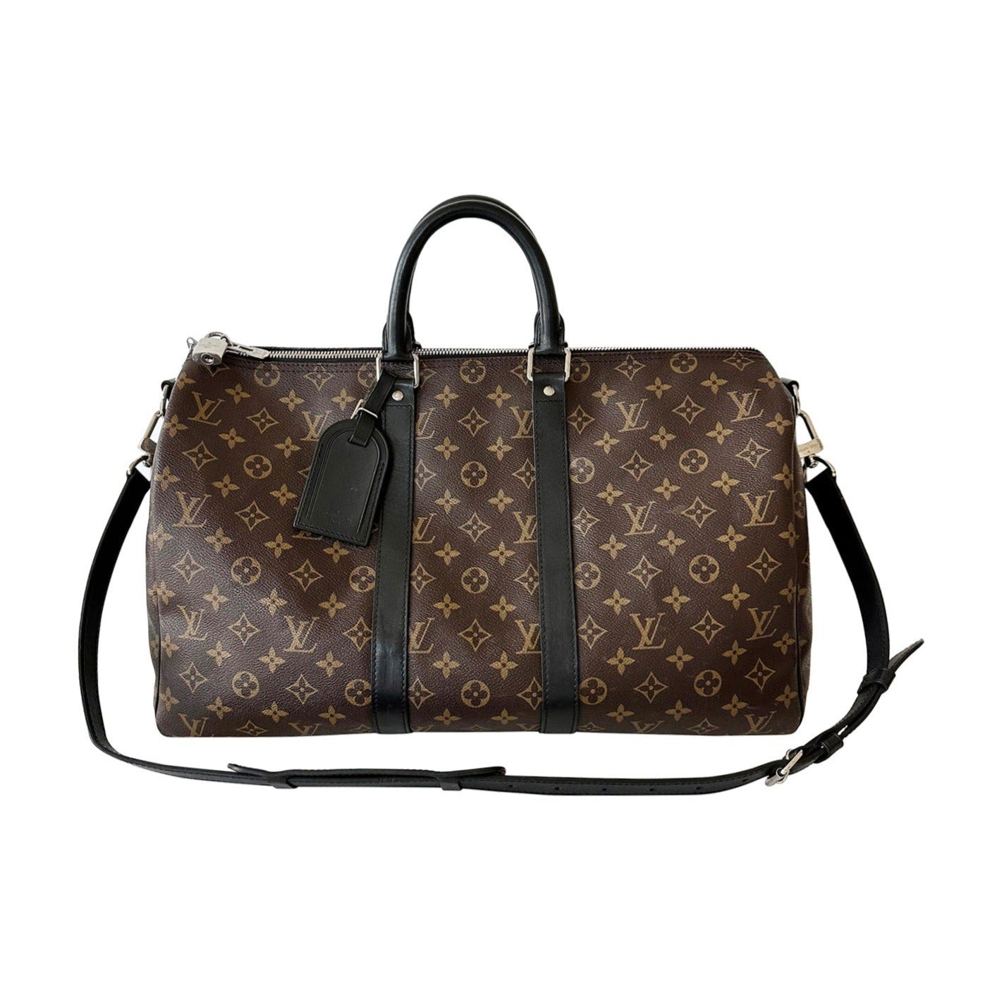 Louis Vuitton Keepall 45 BandouliÃƒÆ’Ã‚Â¨re Monogram Macassar