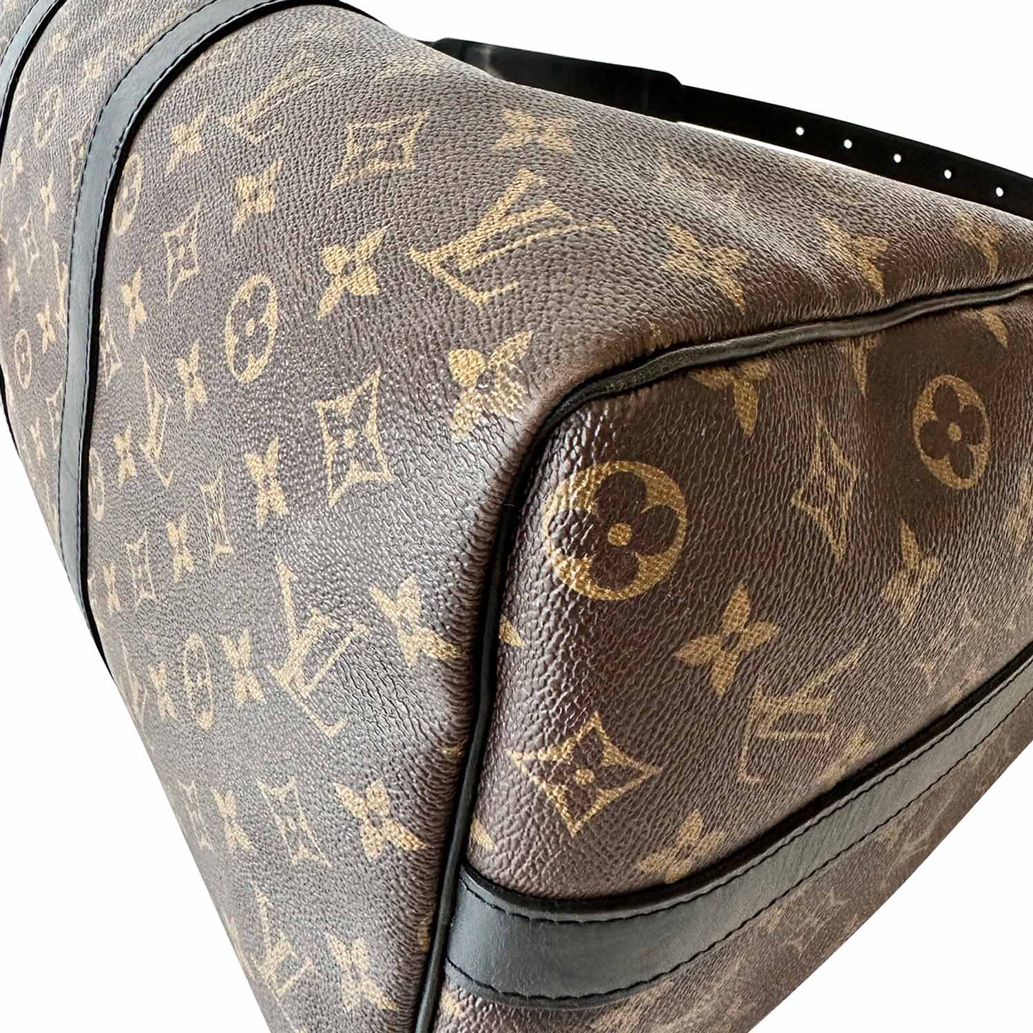 Louis Vuitton Keepall 45 BandouliÃƒÆ’Ã‚Â¨re Monogram Macassar