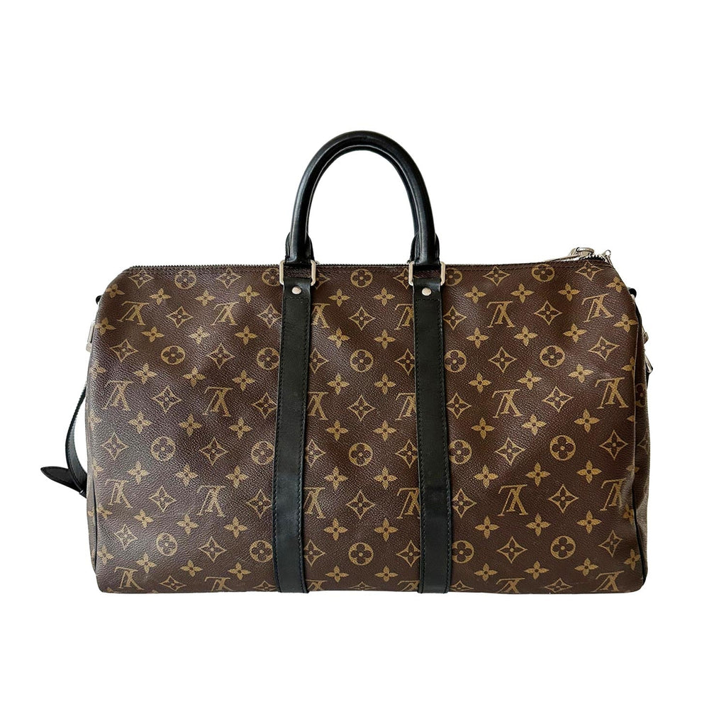 Louis Vuitton Keepall 45 BandouliÃƒÆ’Ã‚Â¨re Monogram Macassar