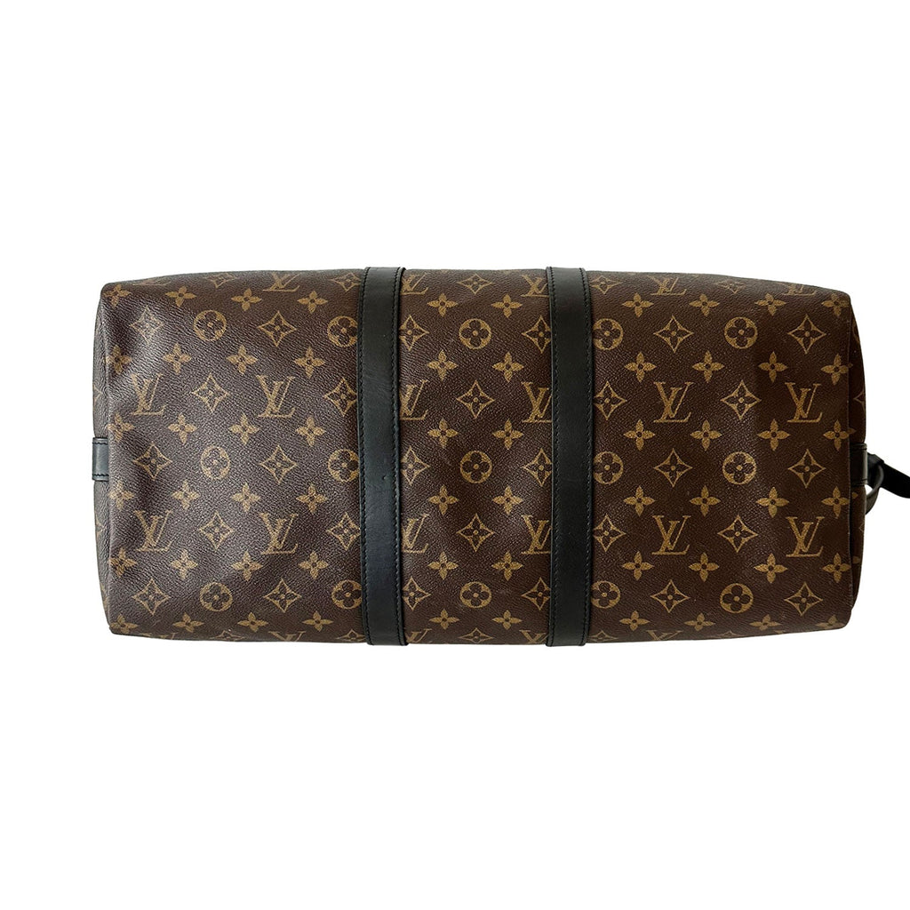 Louis Vuitton Keepall 45 BandouliÃƒÆ’Ã‚Â¨re Monogram Macassar