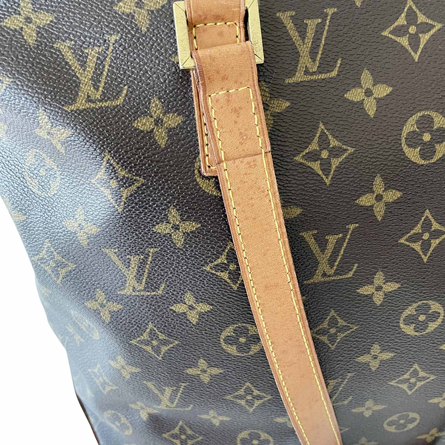 Louis Vuitton Monogram Cabas Mezzo Tote Bag