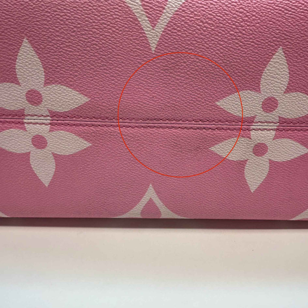 Women's Escale Monogram Onthego Gm Tote Bag Red