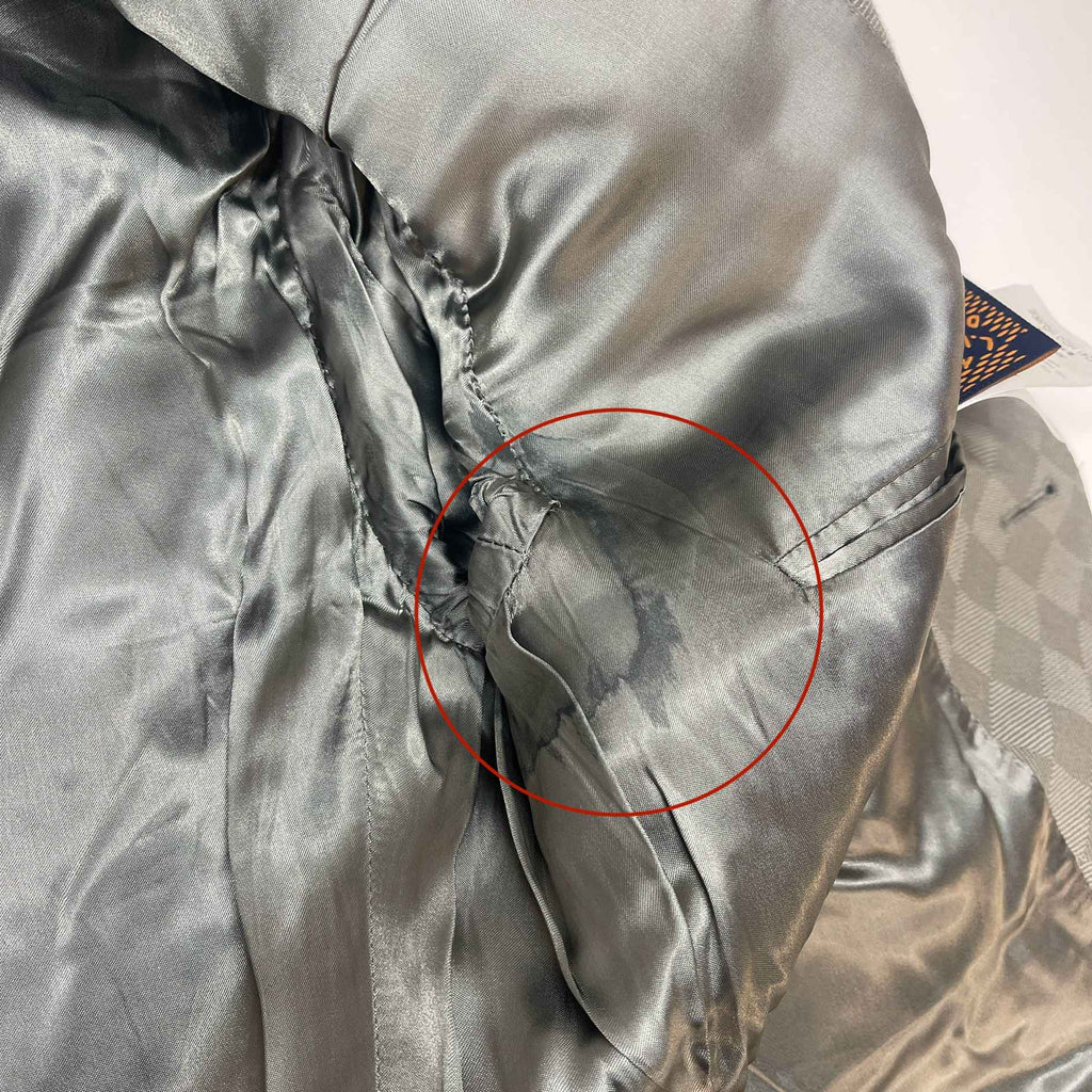 Men's Damier Jacket Jacket Grey Size IT 48 / M