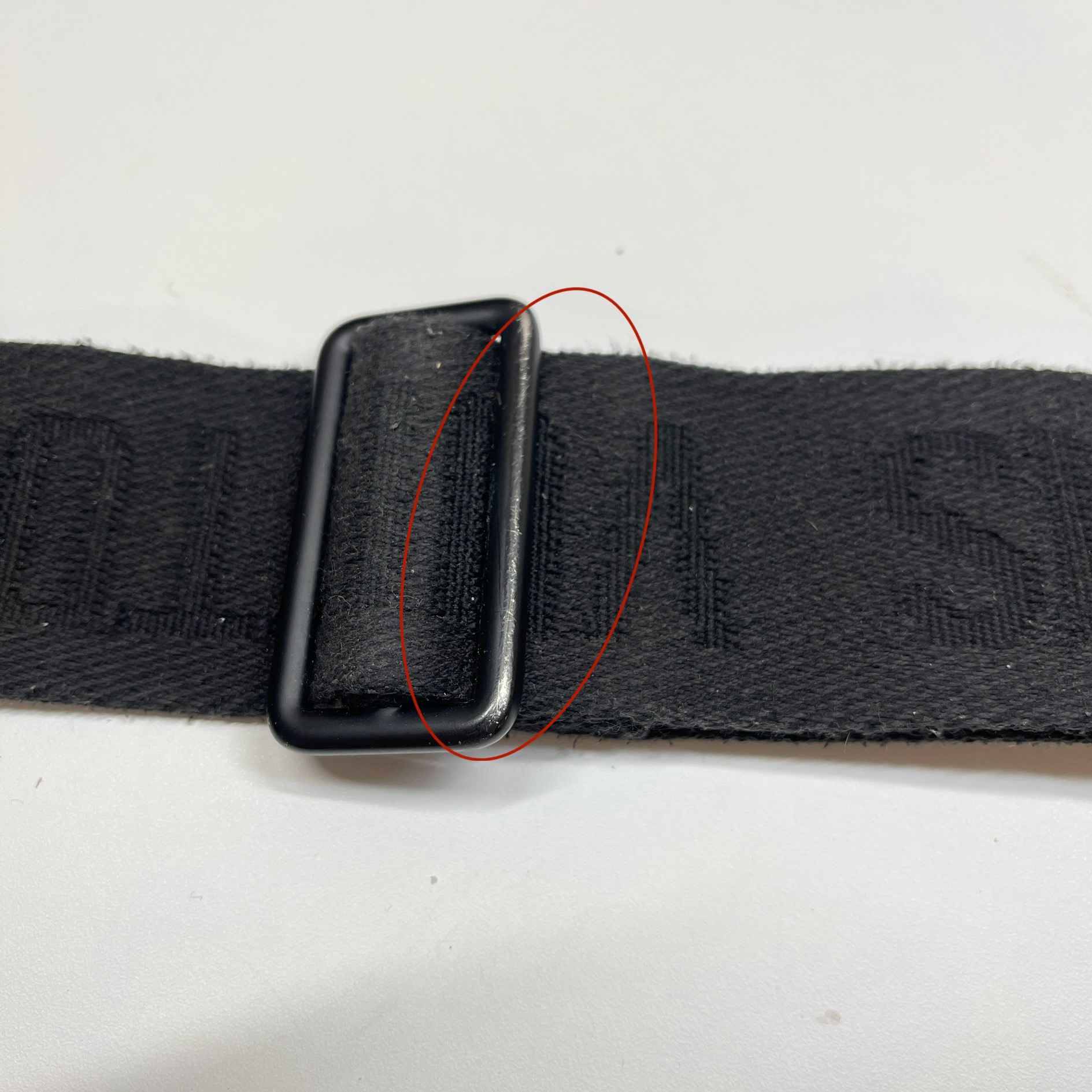 Men's S Lock Messenger Bag Black