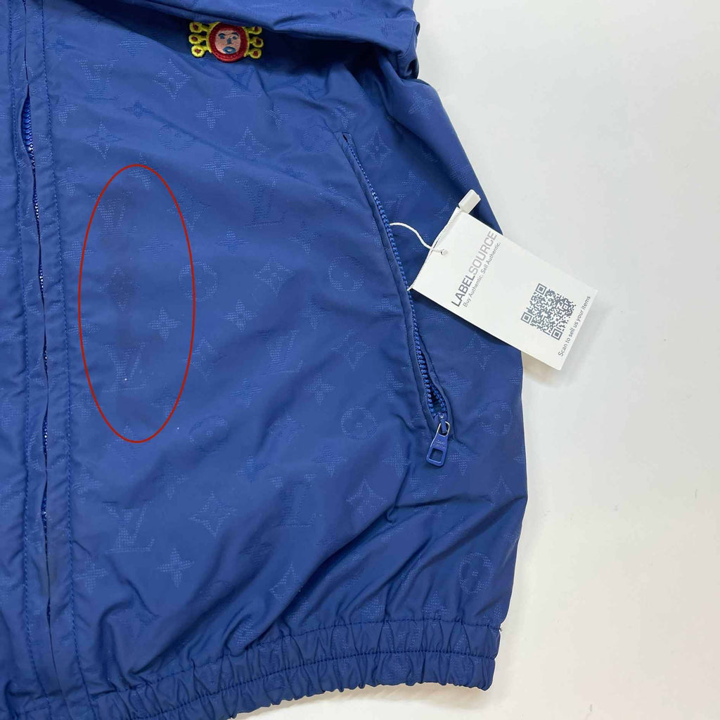 Men's X Yayoi Kusuma Monogram Windbreaker Blue Size IT 48 / M