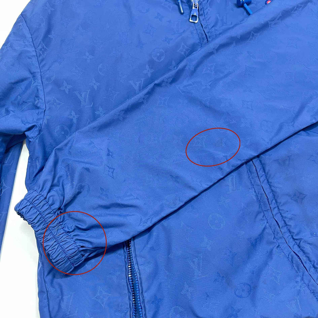 Men's X Yayoi Kusuma Monogram Windbreaker Blue Size IT 48 / M