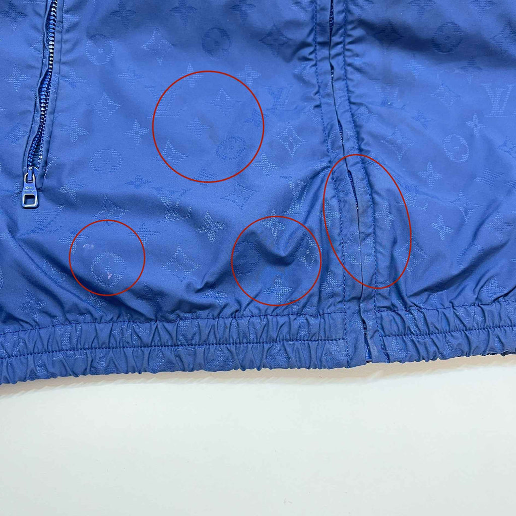 Men's X Yayoi Kusuma Monogram Windbreaker Blue Size IT 48 / M