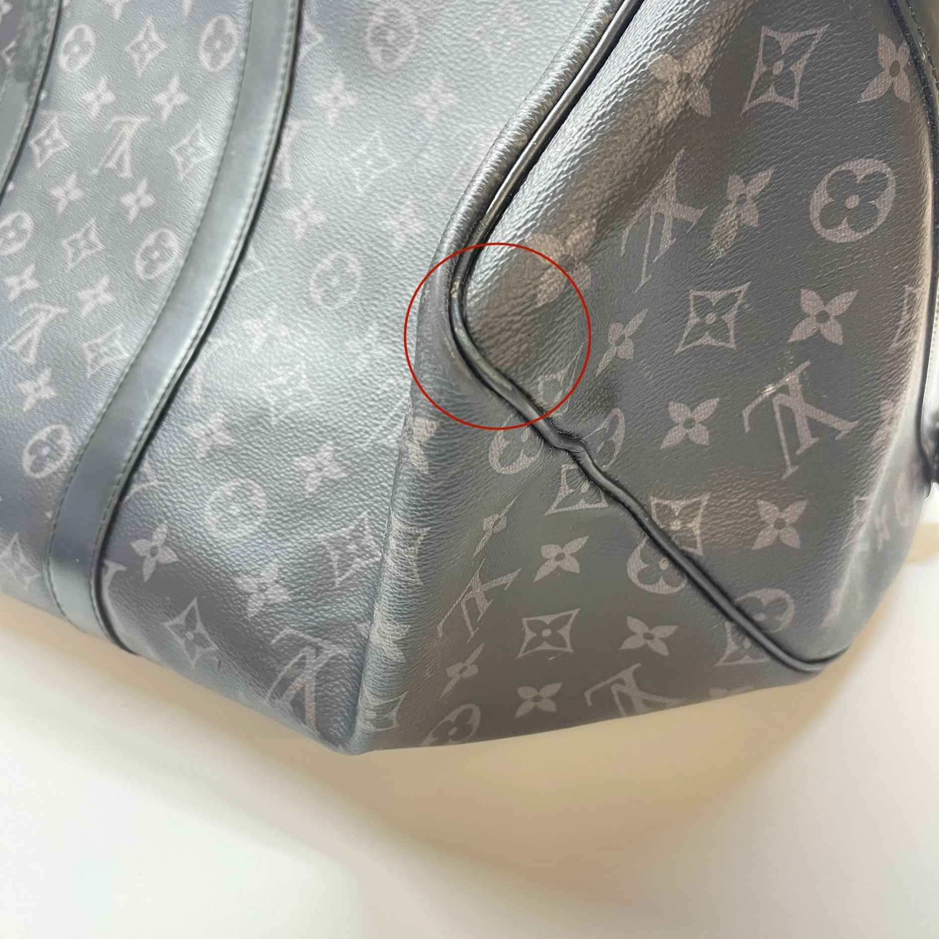 Men's Keepall Bandoulire 55 Bag Black