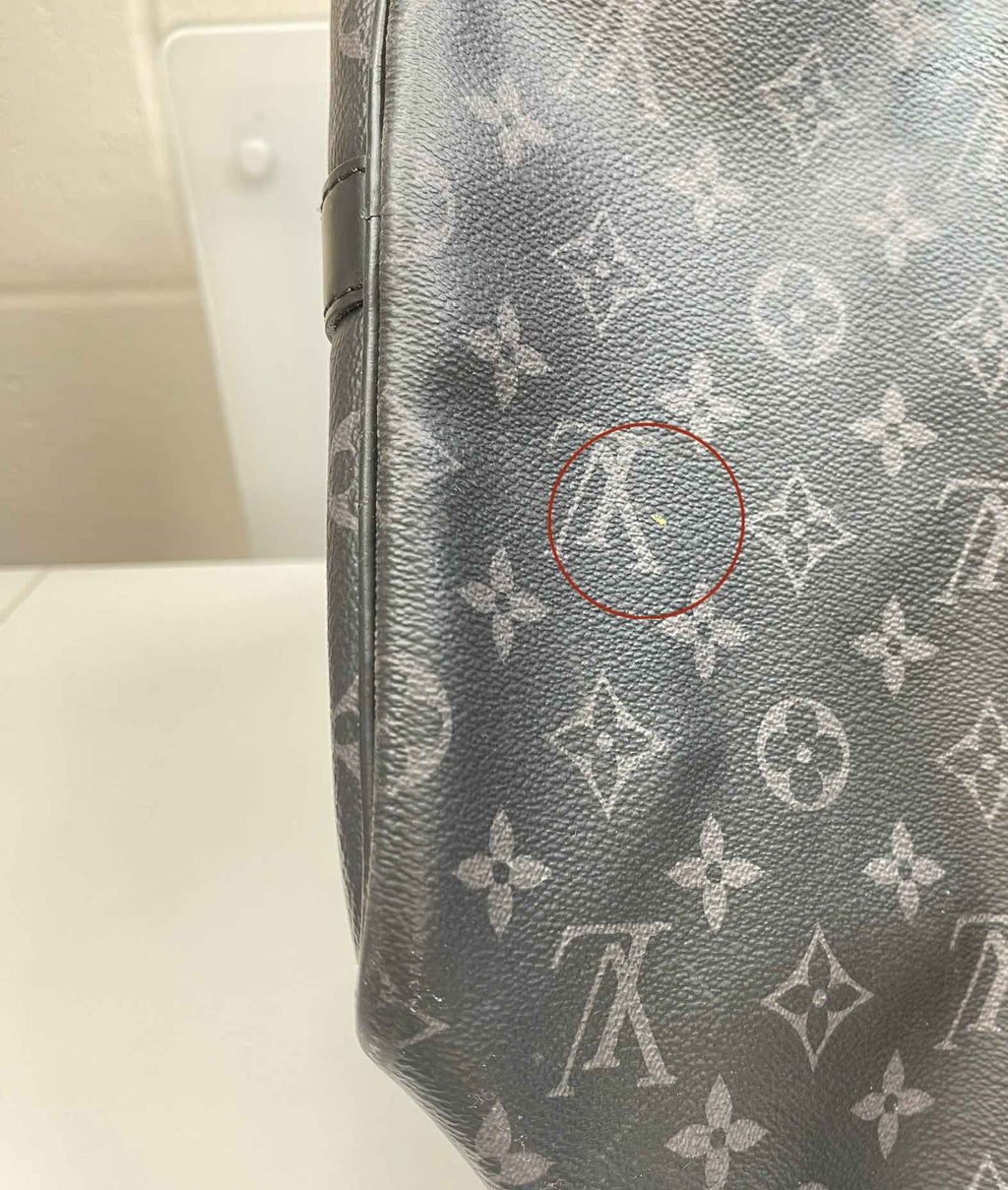 Men's Keepall Bandoulire 55 Bag Black
