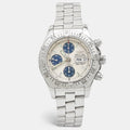 BREITLING Silver Stainless Steel SuperOcean A13340 Men's Wristwatch 42 mm