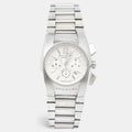 BVLGARI Silver Stainless Steel Ergon EG 35 S CH Men's Wristwatch 35 mm