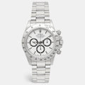 ROLEX White Stainless Steel Cosmograph Daytona 16520 Men's Wristwatch 40 mm