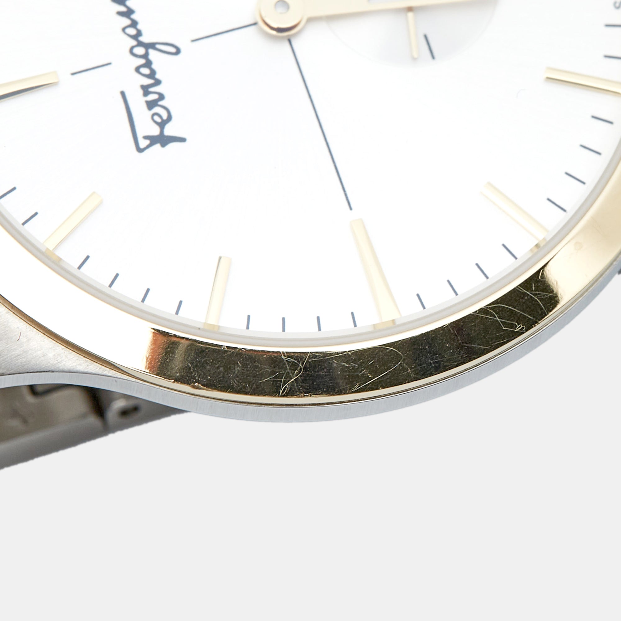 SALVATORE FERRAGAMO Silver Two-Tone Stainless Steel Slim SFDE00418 Men's Wristwatch 40 mm
