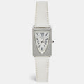 Balmain Silver Stainless Steel Leather Amphora 3401 Women's Wristwatch 25 mm