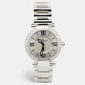 CHOPARD Silver Stainless Steel Diamond Imperiale 388532-3002 Women's Wristwatch 36 mm