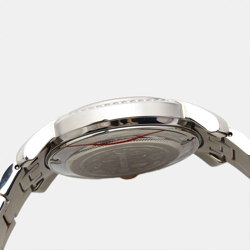 JUST CAVALLI by Franck Muller Silver Two Tone Stainless Steel 1L019 Women's Wristwatch 36 mm
