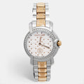 JUST CAVALLI by Franck Muller Silver Two Tone Stainless Steel 1L019 Women's Wristwatch 36 mm