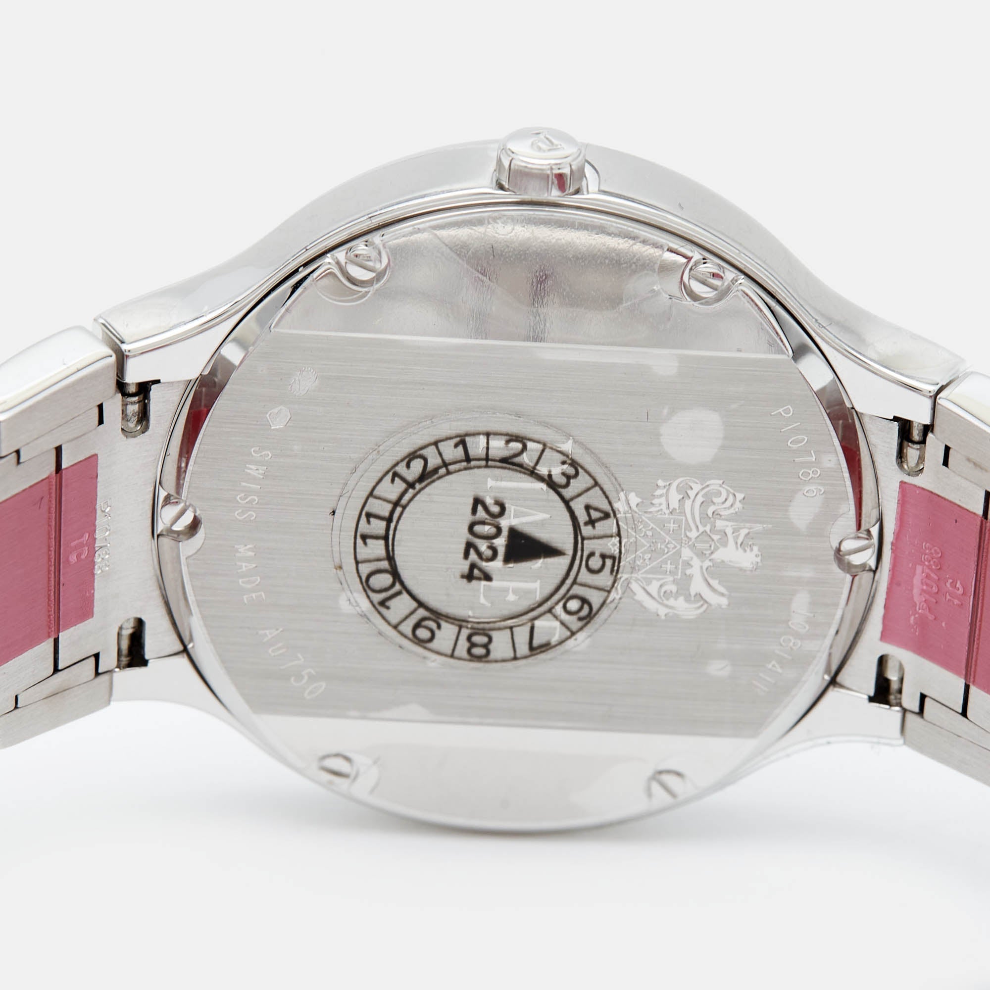 PIAGET 18K 18K White Gold Diamond Polo G0A36231 Women's Wristwatch 32 mm