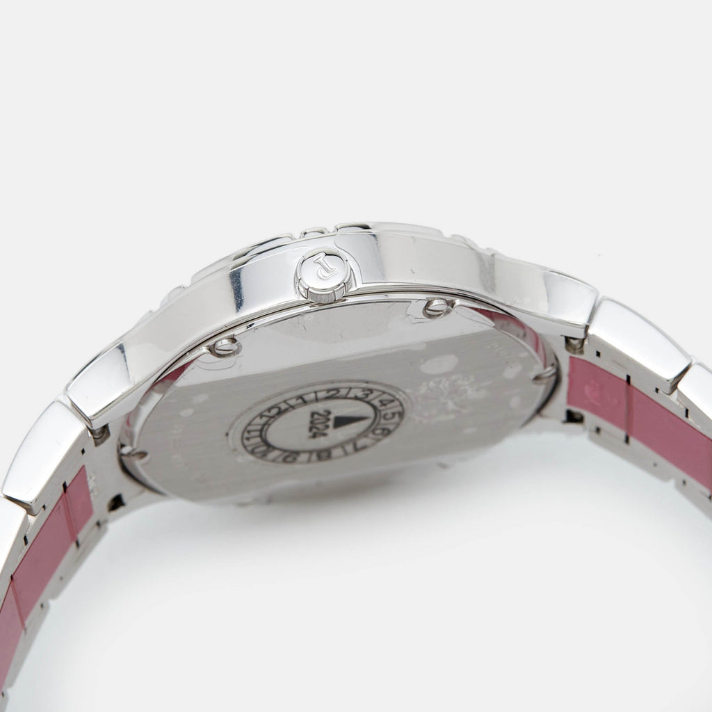 PIAGET 18K 18K White Gold Diamond Polo G0A36231 Women's Wristwatch 32 mm