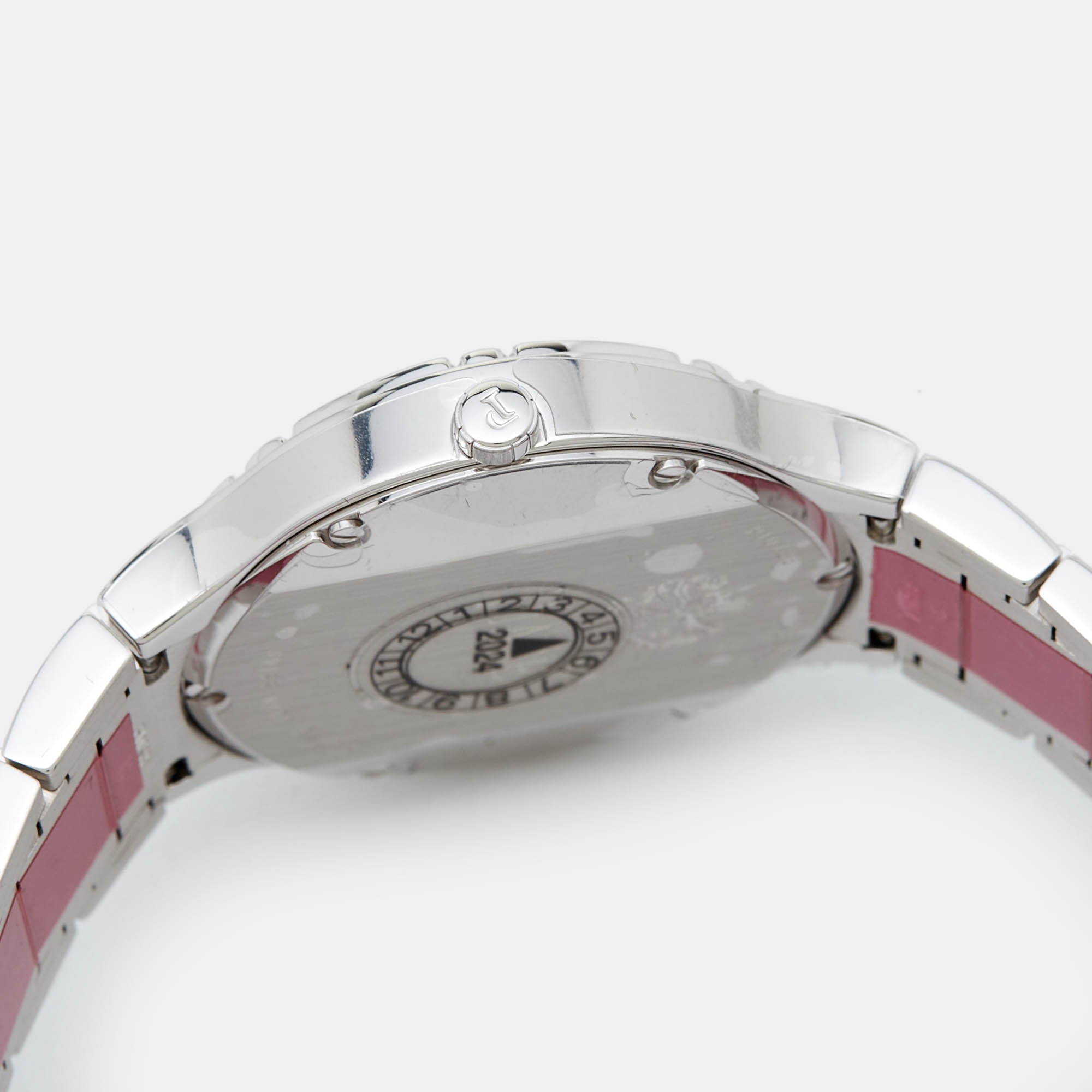 PIAGET 18K 18K White Gold Diamond Polo G0A36231 Women's Wristwatch 32 mm