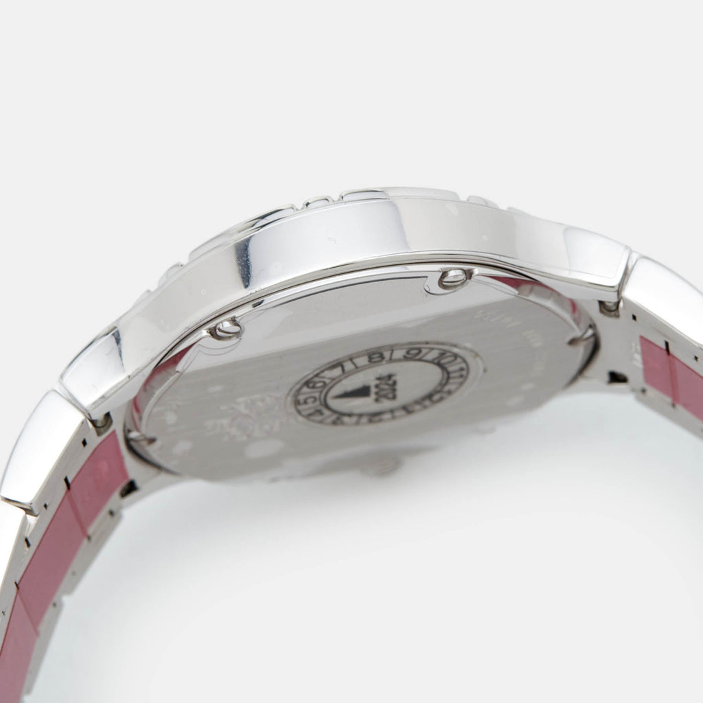 PIAGET 18K 18K White Gold Diamond Polo G0A36231 Women's Wristwatch 32 mm