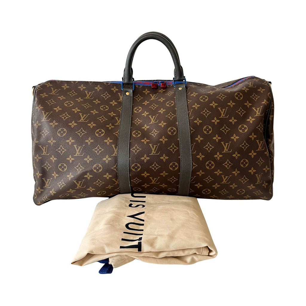 Louis Vuitton Keepall 55 BandouliÃƒÆ’Ã‚Â¨re Monogram Outdoor