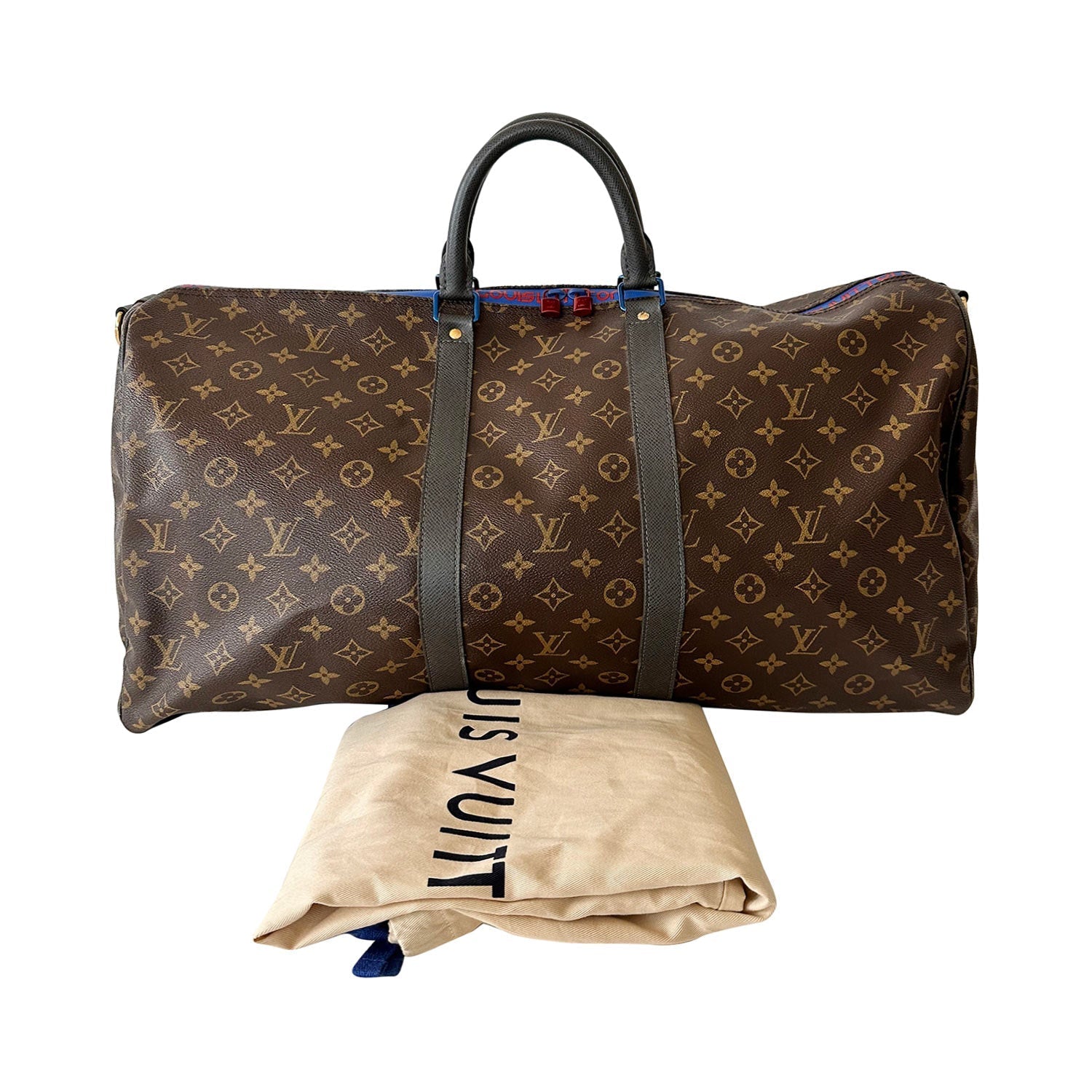 Louis Vuitton Keepall 55 BandouliÃƒÆ’Ã‚Â¨re Monogram Outdoor