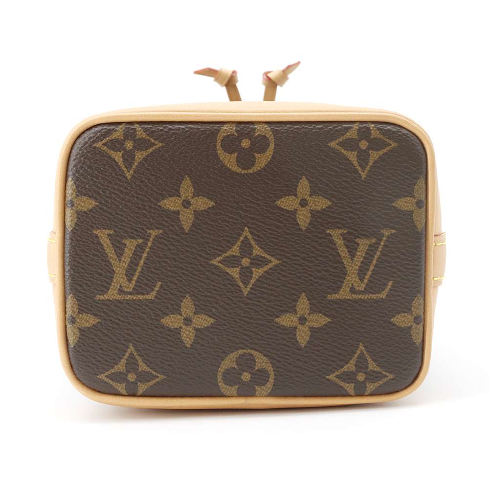 LOUIS VUITTON Nano Noe Brown M81266 Monogram Size Nano