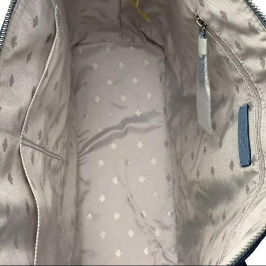 KATE SPADE NEW YORK Blue Dawn Cameron Pocket Saffiano Leather Tote