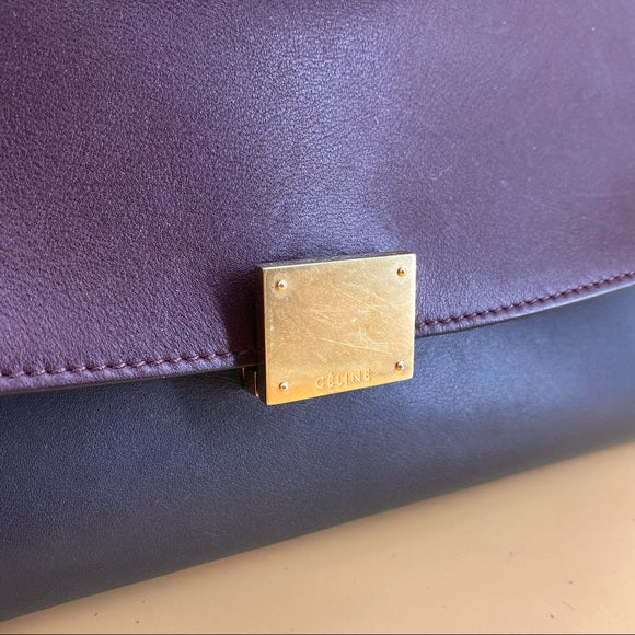 CELINE Smooth Calfskin Medium Bag Trapeze