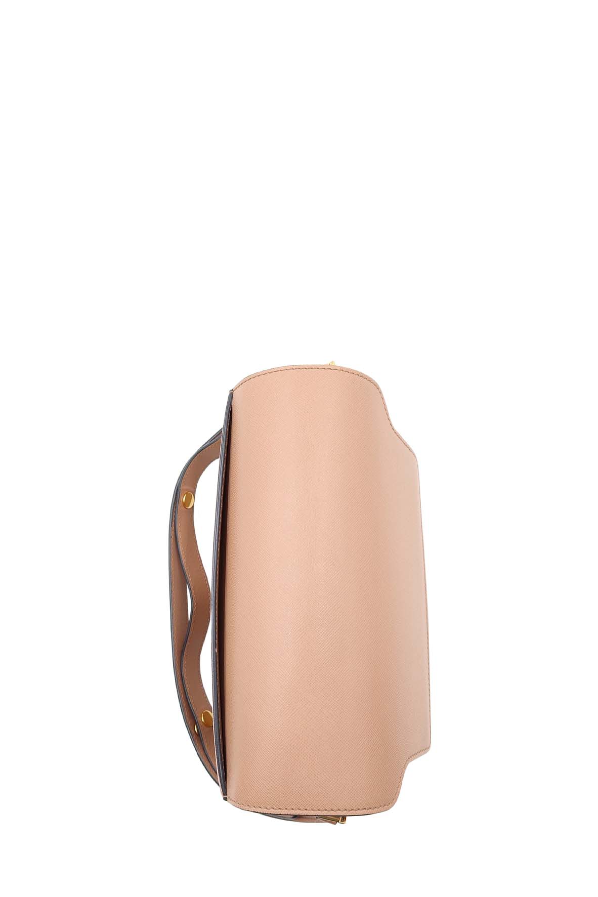 Trunk Medium Shoulder Bag Nude