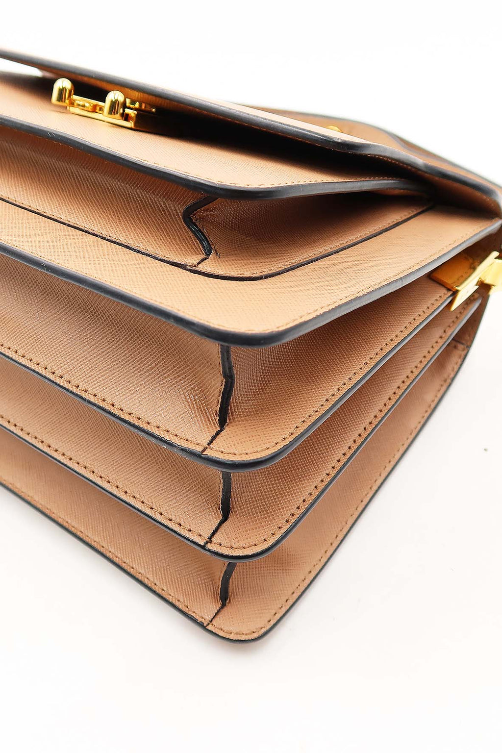 Trunk Medium Shoulder Bag Nude