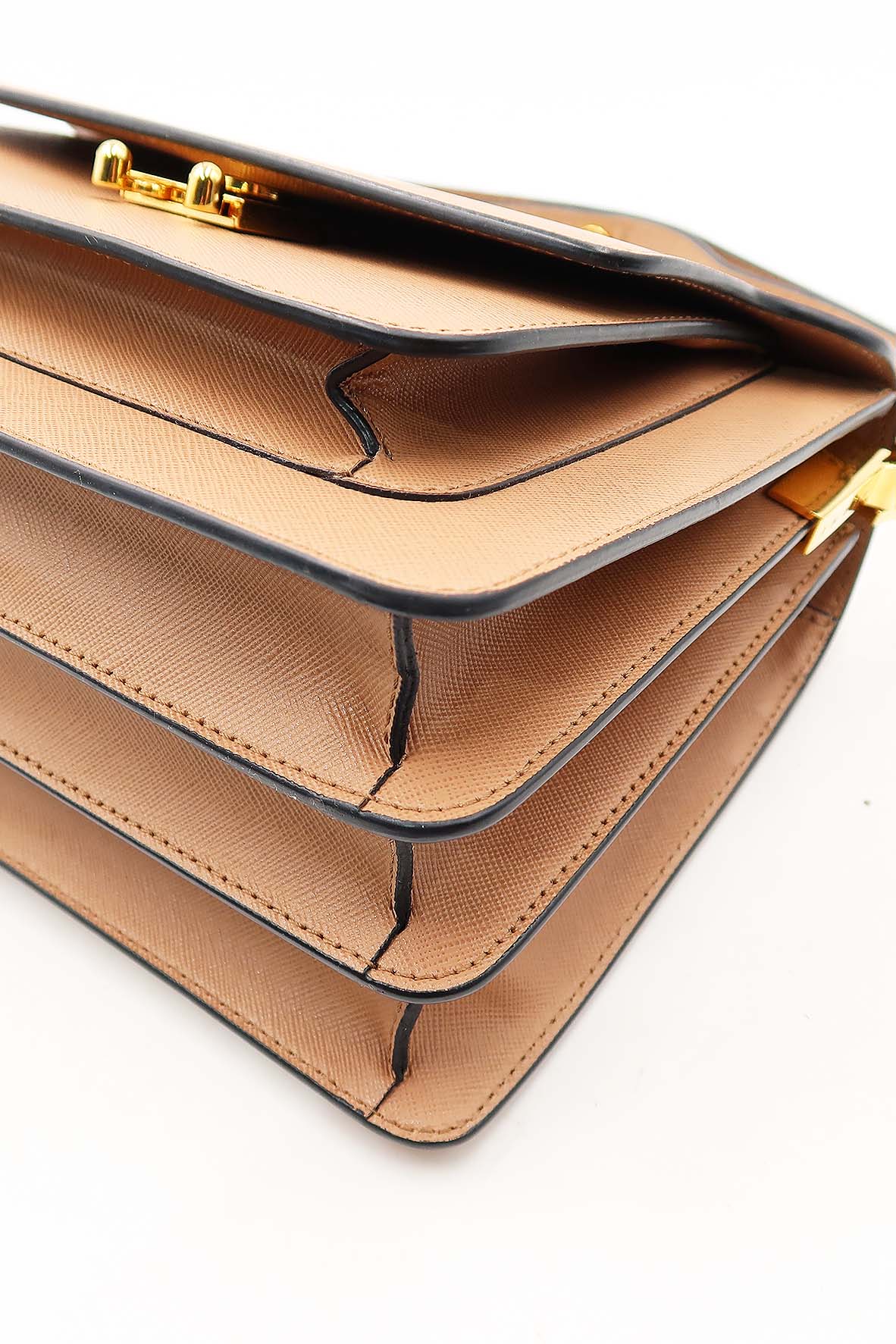 Trunk Medium Shoulder Bag Nude