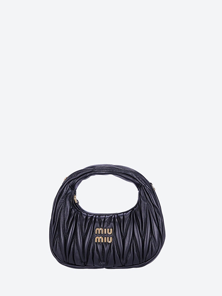 Miu Miu Women Matelasse Leather Handbag