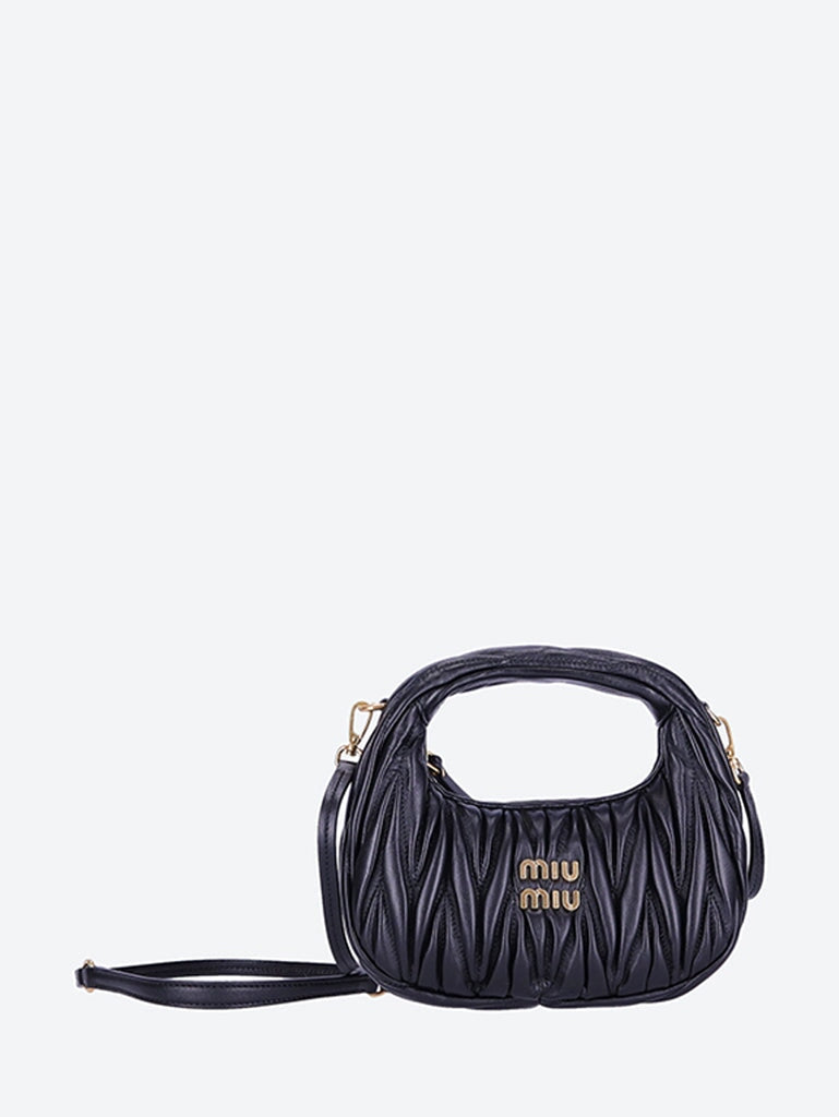 Miu Miu Women Matelasse Leather Handbag