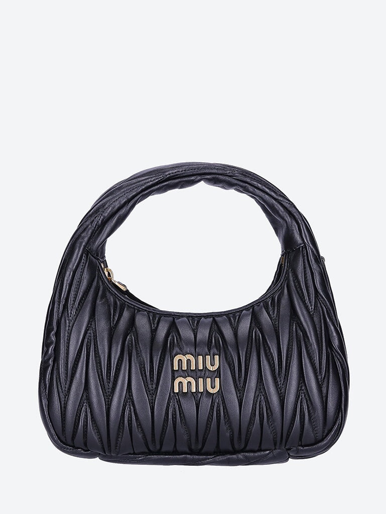 Miu Miu Women Matelasse Leather Handbag