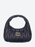 Miu Miu Women Matelasse Leather Handbag